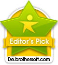 Award from Brothersoft.com