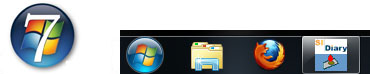 SiDiary is "Windows 7 Ready"