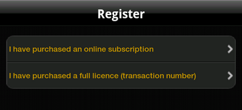 Register the App