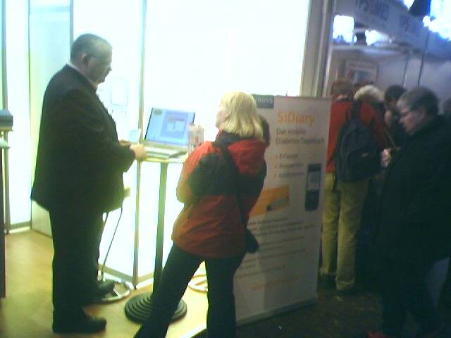 SiDiary Messestand